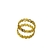 Anel Love & Life Banhado a Ouro 18k Semijoia - comprar online