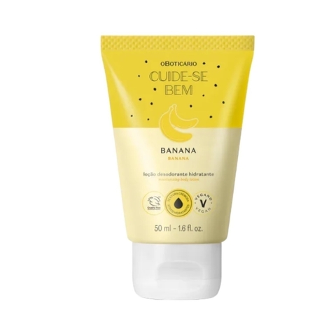 Hidratante Cuide-se Bem Feira Banana 50ml Boticário