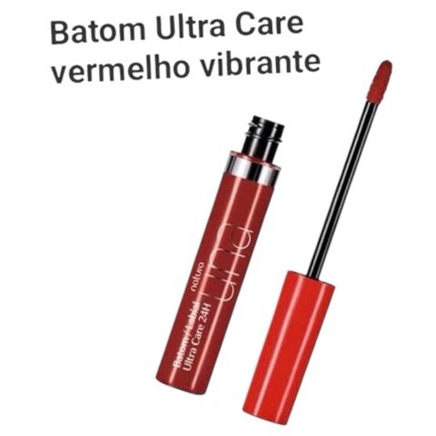 Batom Ultra Care 24h Una Vermelho Vibrante