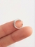 Piercing fake cravejado banhado a prata - comprar online