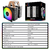 Imagem do 6 tubos de calor cpu cooler 4 pinos pwm rgb pc silencioso intel lga 1700 775 120