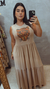 Vestido onça Franzido - Madames Niterói