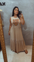 Vestido onça Franzido - loja online