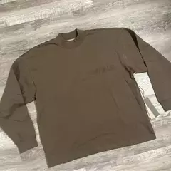 Essentials Wood L/S Tee (FW22) - Drip Factory AR