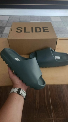 Adidas Yeezy Slides Slate Marine en internet
