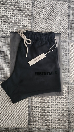 Essentials Cream Drawstring Sweatshort (SS23) - Drip Factory AR