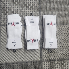 Supreme Jordan Crew Socks White (FW24) - comprar online