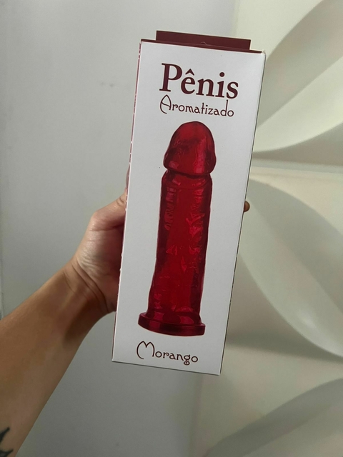 Prótese sabor morango sem vibração