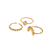 Set 3 Anillos Marie - Velvet Jewelry