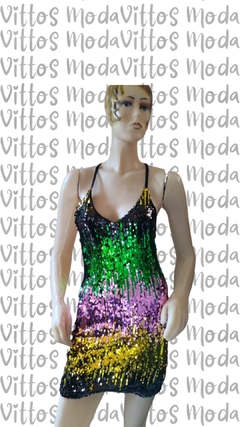 VESTIDO TORNASOLADO