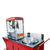 Carrinho de Pipoca com Pipoqueira Elétrica e Maquina Algodão Doce Mod 4294 Retro - comprar online