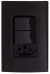 Conjunto 2 Interruptor Paralelo + Tomada 10A Lisse Black C/Placa