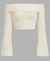 Blusa crop doblado