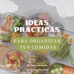 Ideas prácticas para organizar tus comidas