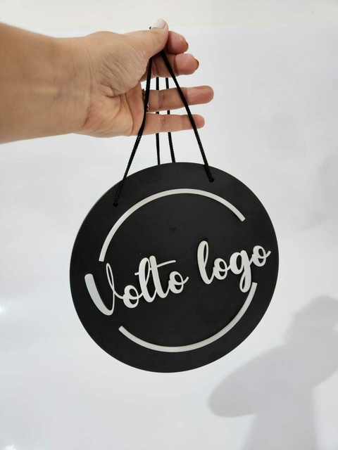 PLACA VOLTO LOGO