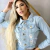 Jaqueta Feminina Jeans Destroyed: Estilo Grunge Moderno na internet