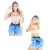Short Feminino Destroyed Jeans Lycra: Detalhes Destroyed