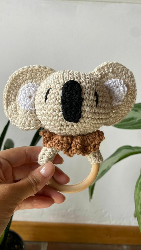 Amigurrumi Sonajero Koala - comprar online