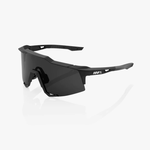 ÓCULOS 100% SPEEDCRAFT SOFT TACT BLACK – LENTE SMOKE - comprar online