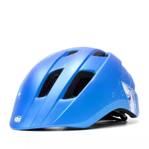 CAPACETE INFANTIL ABSOLUTE KIDS ROLL AZUL TUBARÃO - comprar online