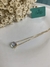 Colar Pedra brilhosa Dourado