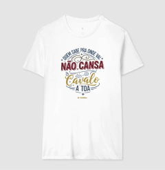 Imagem do Camiseta Masculina Regular Estampa Cavalo a Toa