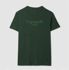 Camiseta masculina de algodão com estampa vaquejada corda.