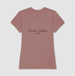 Camiseta Feminina Regular Estampa Ranch Sorting Corda - comprar online