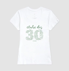 Camiseta Feminina Regular Estampa Clube dos 30 na internet