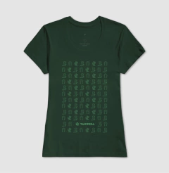 Camiseta de algodão com estampa ícones country.