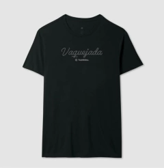 Camiseta masculina de algodão com estampa vaquejada corda.