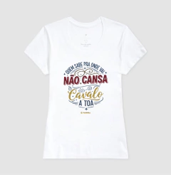 Camiseta Feminina Regular Estampa Cavalo a Toa - comprar online