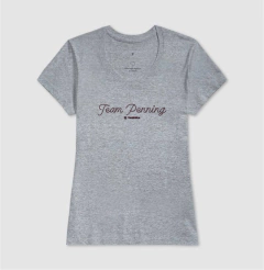 Camiseta Feminina Regular Estampa Team Penning Corda - loja online