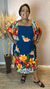 Vestido Lorena Tropical azul - comprar online