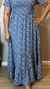 Vestido Yasmim Liberty Azul - loja online