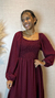 Vestido Priscila Vinho - loja online
