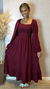 Vestido Priscila Vinho na internet
