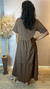 Vestido Raquel Marrom - loja online