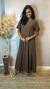 Vestido Raquel Marrom - comprar online