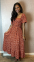 Vestido Yasmim Liberty Terracota - comprar online