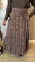 Saia Rose Liberty Marrom - Voelly | Moda Feminina 