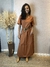 Vestido Raquel Terracota - Voelly | Moda Feminina 