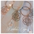 Servilleteros Línea Flor ( Bronce) - comprar online