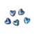 DIJES CORAZONES TORNASOLADOS 5pcs