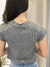 Blusa Canelada - Manga Curta - comprar online