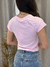 Blusa Canelada - Manga Curta - loja online