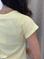 Blusa Canelada - Manga Curta - comprar online