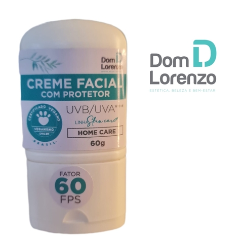 Creme facial com protetor