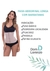 Faixa Abdominal longa com barbatanas