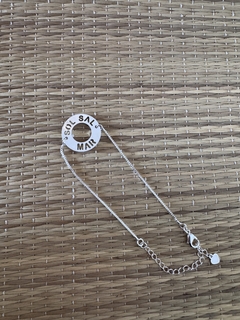Pulseira Sol, Sal e Mar Folheada Prata na internet